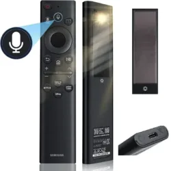 Samsung Solar Cell TV Voice Remote Control for Crystal Neo LED 4K Ultra HD TV With (Solar System)