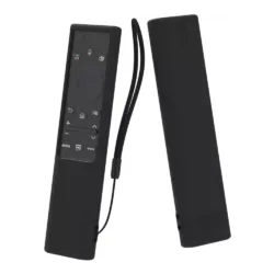 Silicone Samsung Remote Cover Compatible with 2022 Samsung Solar Cell Remote BN59-01386 BN68-13841G BN59-01385A Cover Samsung Remote Case Shockproof Anit-Lost with Lanyard