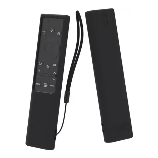 Silicone Samsung Remote Cover Compatible with 2022 Samsung Solar Cell Remote BN59-01386 BN68-13841G BN59-01385A Cover Samsung Remote Case Shockproof Anit-Lost with Lanyard