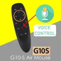 G10S Air Mouse Voice Remote Control 2.4G Wireless Gyroscope IR Learning
