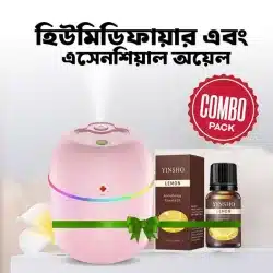 Portable Lighting Mini Humidifier, USB Personal Desktop Air Humidifier for Baby Bedroom Travel Office Home with Light, Cool Mist Humidifier, Essential Oil Diffusers, Cool Mist Humidifiers (220 ML)