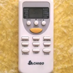 Chigo Air Conditioner Remote Control